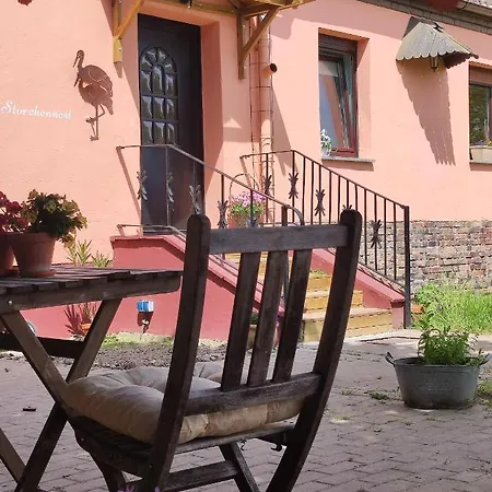 Storchennest Mit Eigenem Hof, Spielwiese Und Terrasse ناون